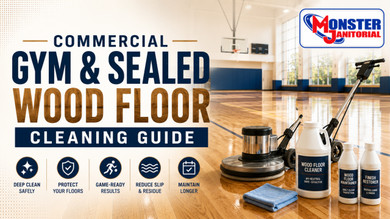 Commercial Gym & Sealed Wood Floor Cleaning Guide