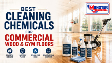 Best Cleaning Chemicals for Commercial Wood & Gym Floors