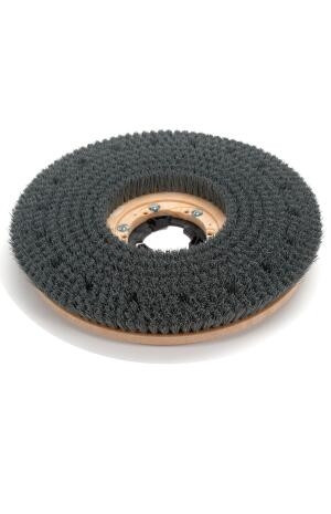 Powr-Flite PAS94 - BRUSH SCRUB GRIT II SET 13" W/PAS6 MOUNTED PAS28/ 28R