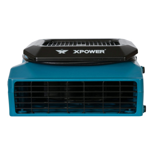  XPOWER XL-760AM 1/3 HP Low Profile Fan with Build-in GFCI Power Outlets - Monster Janitorial