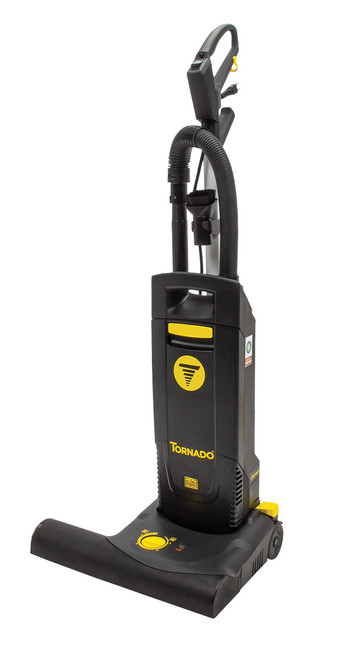Tornado 91442 - Deluxe CVD 48 Dual Motor - 19" Heavy Duty Commercial Upright Vacuum w/ Onboard Tools PIC
