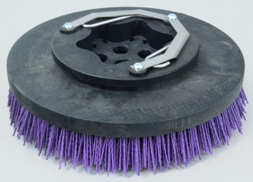 Tennant 1220181 - Aftermarket Brush, 11" .050 Grit W/Plate part image