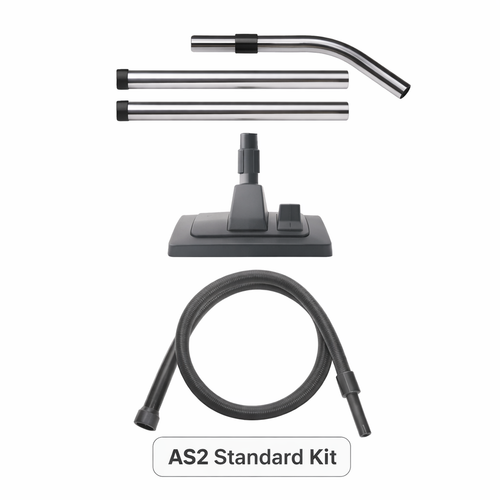 NaceCare AS2 standard vacuum kit with combination carpet and hard floor tool