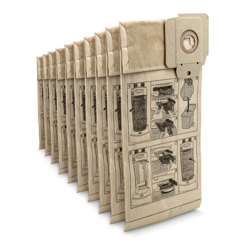 Windsor 6.904-294.0 - Paper filtering bag 10x CV product image