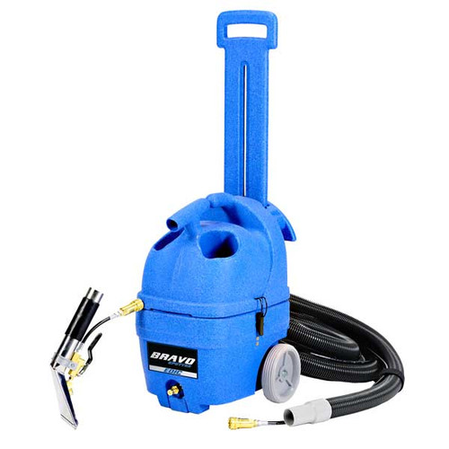 EDIC Bravo Spotter commercial upholstery and carpet extractor with hose assembly