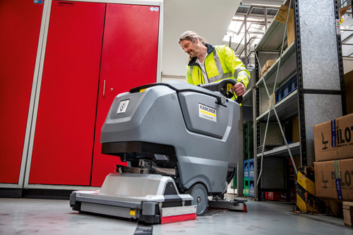 Floor scrubber B 50 W Bp + R55 + Li-ion | Karcher 1.533-258.0 application image 1