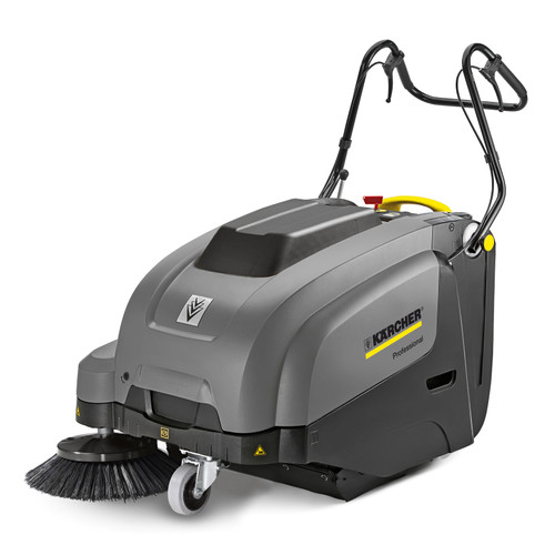 Karcher KM 75/40 W Bp battery powered walk-behind sweeper vacuum with traction drive for commercial and industrial floor cleaning