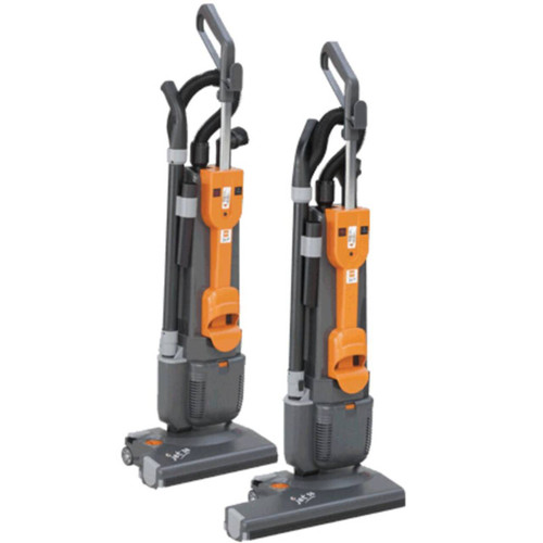 TASKI jet 38 and jet 50 upright vacuums dual motor commercial carpet cleaners comparison