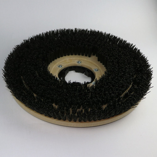 NSS 2892711 - Brush, 20 inch, NP9200 Clutch, Nylon Grit Black Bristle, Heavy Scrubbing For Concrete for NSS Wrangler 2012 AB/DB