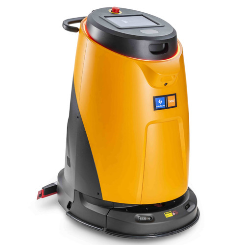 TASKI Ecobot 50 Pro autonomous scrubber drier with advanced AI-powered navigation and fully automated hard floor cleaning performance.