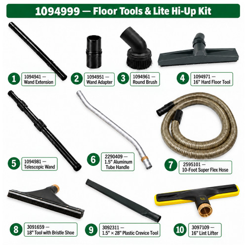 OEM NSS 1094999 - KIT FLOOR TLS & LITE HI UP PIG