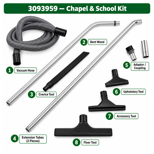 NSS 3093959 - CHAPEL AND SCHOOL KIT for NSS M-1 Pig