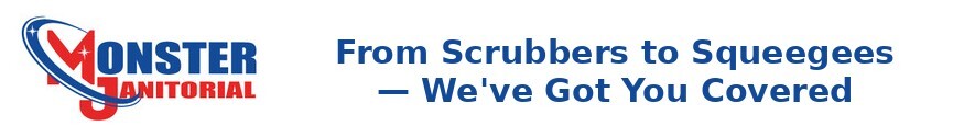 Monster Janitorial Technical Support Banner