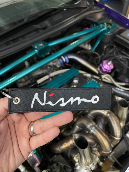 Nismo Red/Black Keytag