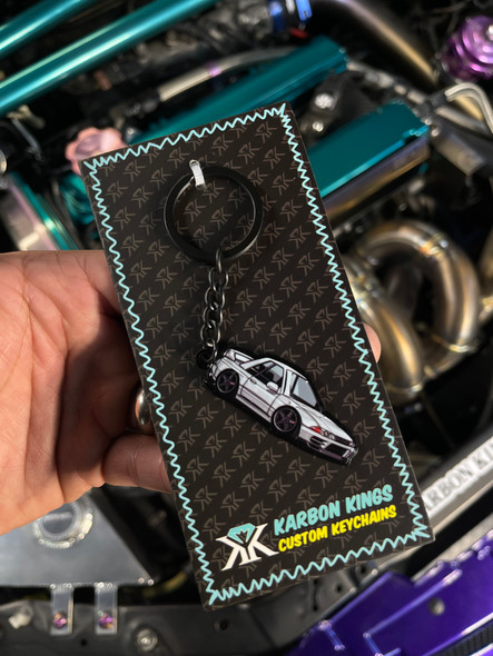 Nissan R32 Metal Keychain