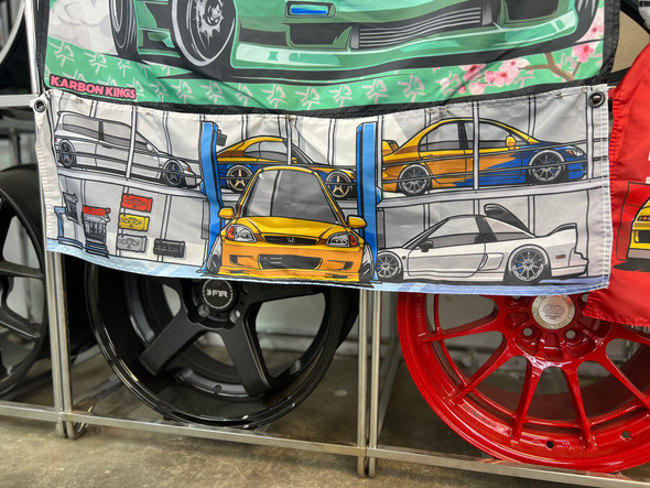 Honda Garage Style Flag