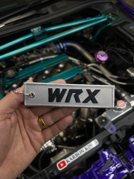 Grey Subaru WRX Keytag