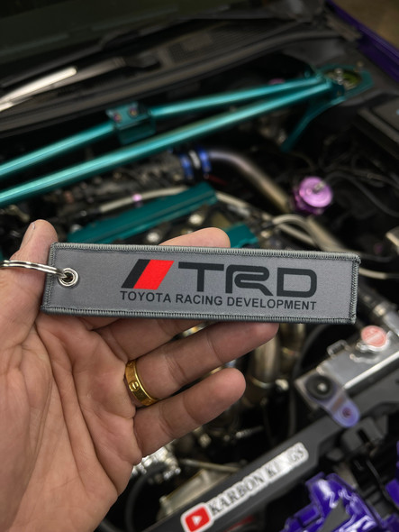 Toyota TRD Grey Keytag