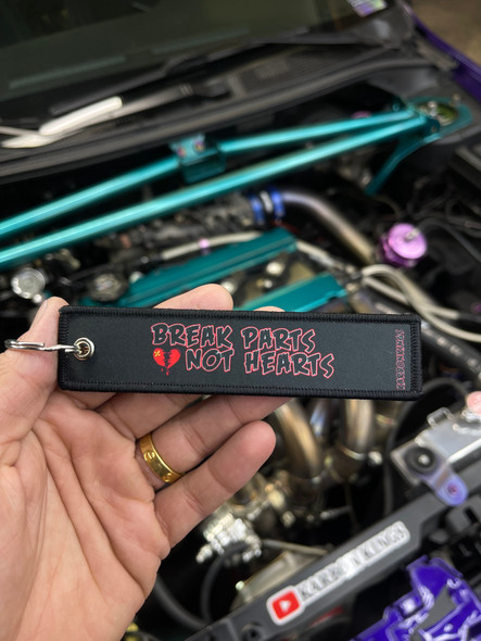 Break Parts Not Hearts Keytag
