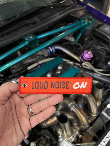 Loud Noise  On Keytag