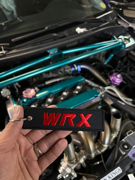 Red WRX Key Tag 