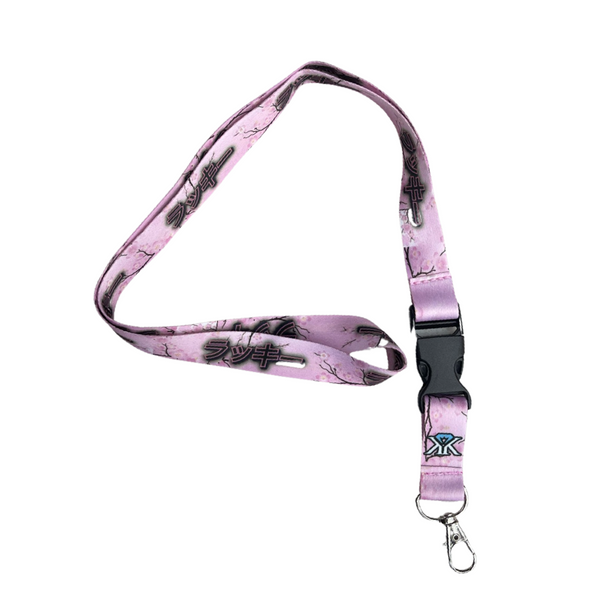 Lucky Cherry Blossom Lanyard 