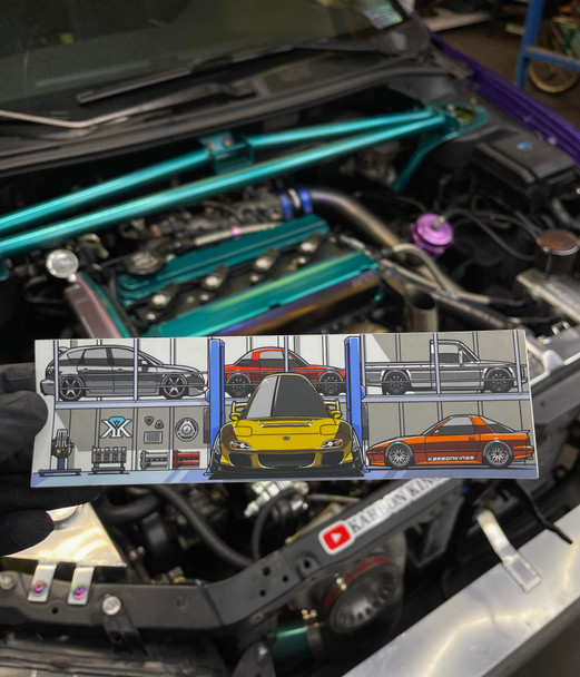 Mazda Garage Sticker