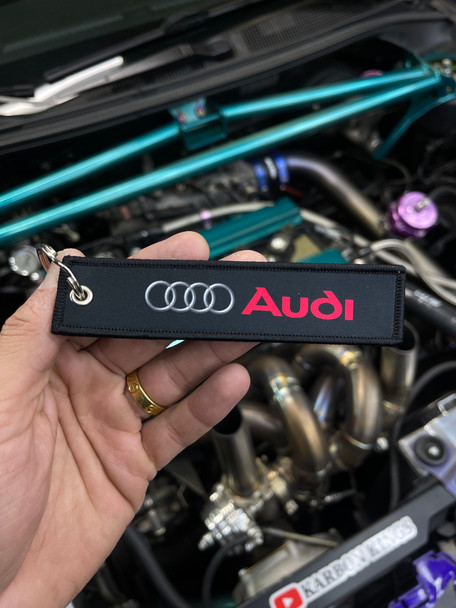 Audi Logo Keytag