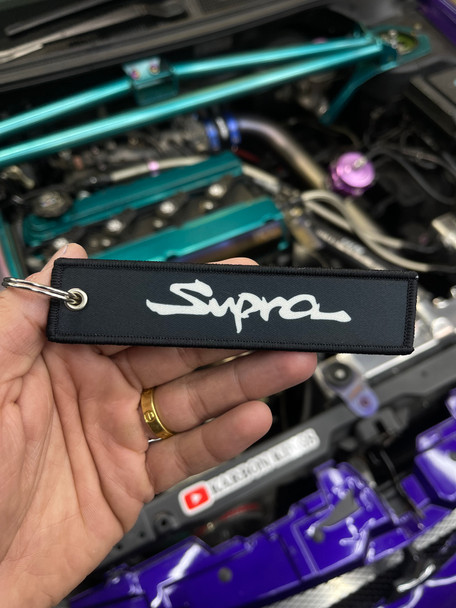 Toyota Supra Logo Keytag