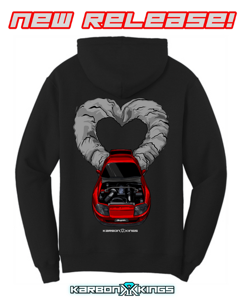 SUPRA BURNOUT HEART HOODIE