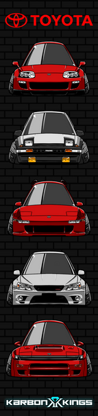 Toyota Generation 6ft Flag