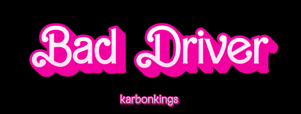 Bad Driver Slap Sticker