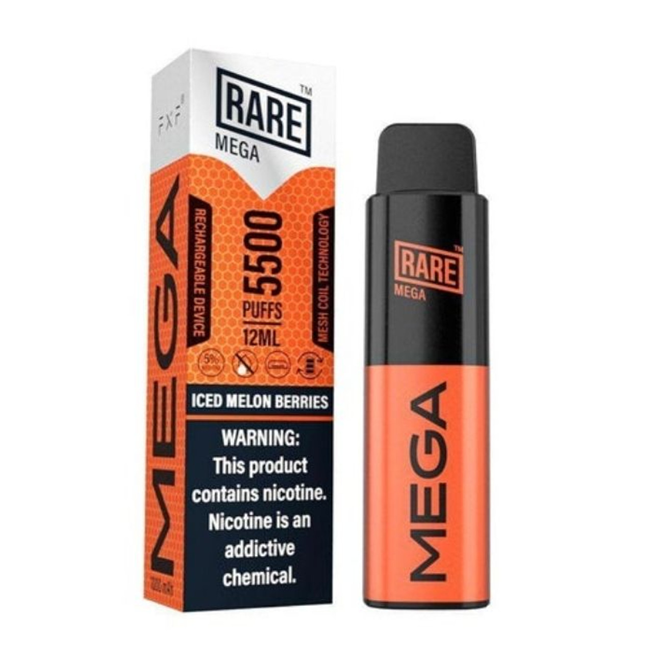 Rare Mega Rechargeable Disposable Vape | VapeRanger Wholesale