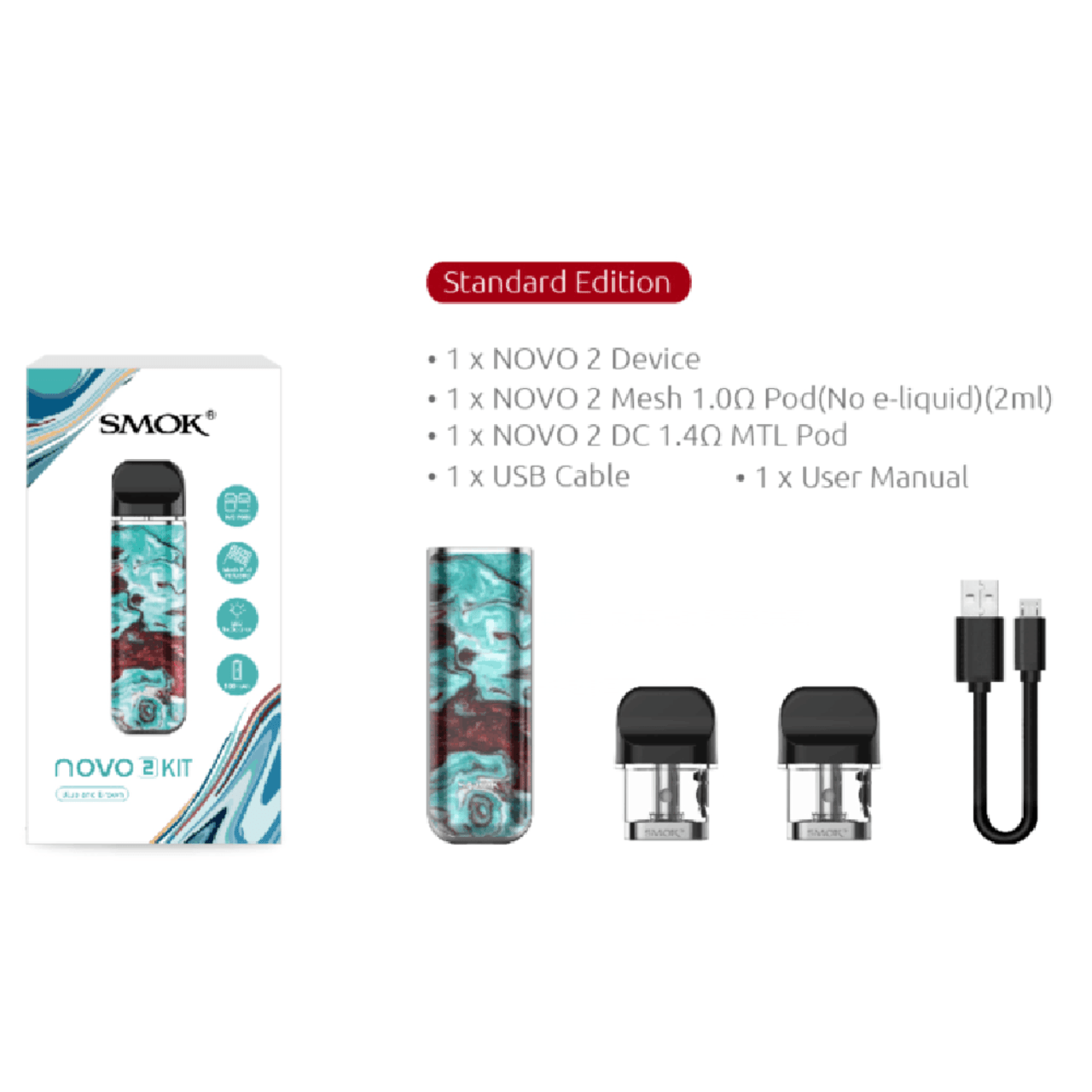 SMOK Novo X Pod System Kit  Cloud 9 Smoke – CLOUD 9 SMOKE CO.