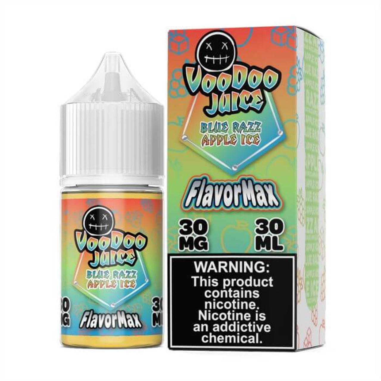 Blue Razz Apple Ice Nicotine ELiquid by VooDoo Joos Flavor Max