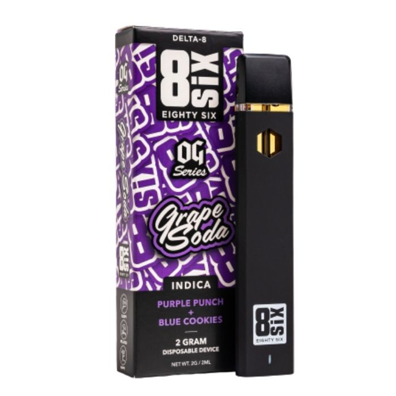 Eighty Six Delta 8 Disposable Vaperanger Wholesale