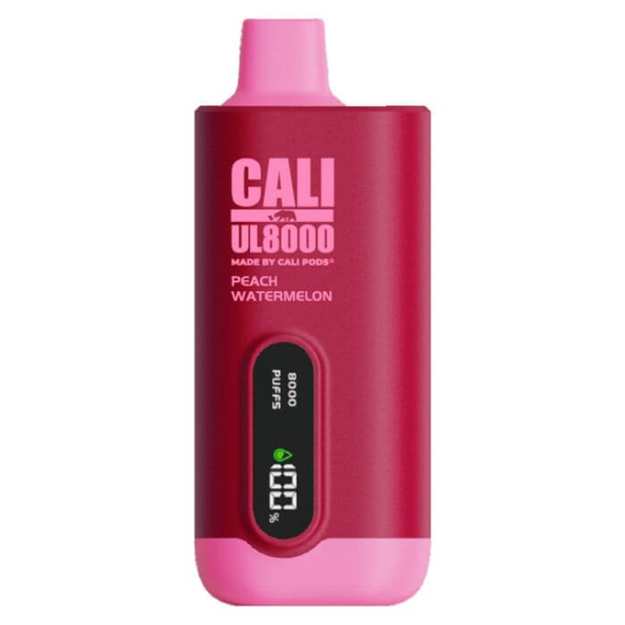 CALI UL8000 5% NIC RECHARGEABLE DISPOSABLE 18ML 8000 PUFFS - 6CT