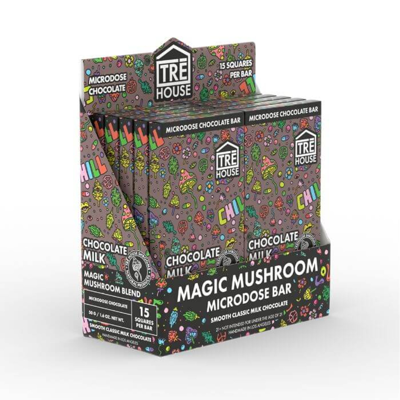 Tre House Magic Mushroom Chocolate Bar Reviews Tre House Mushroom Chocolate Bar Magic | VapeRanger Wholesale