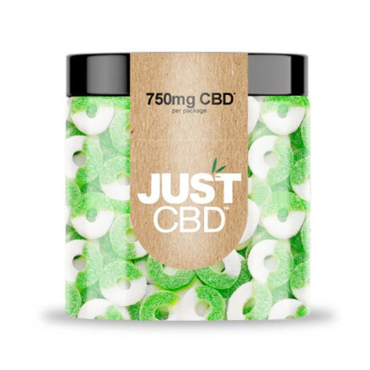 JustCBD Apple Ring Gummies