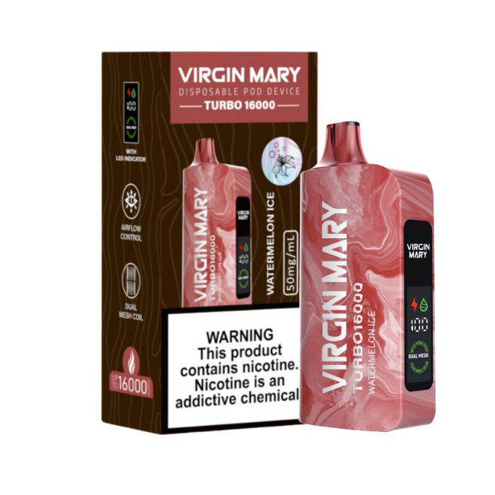 Virgin Mary Turbo 16000 Vape | Vaperanger Wholesale