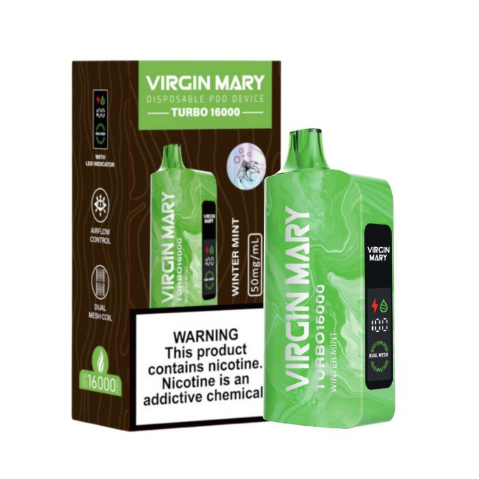 Virgin Mary Turbo 16000 Vape | Vaperanger Wholesale