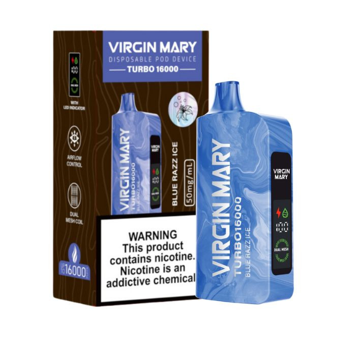 Virgin Mary Turbo 16000 Vape | Vaperanger Wholesale