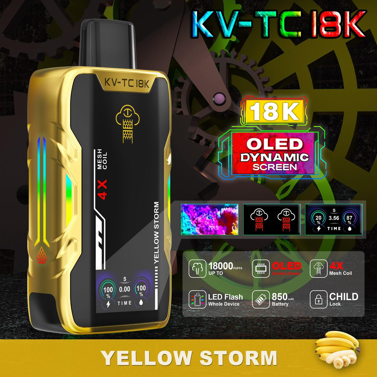 Sooce KV-TC18K Wholesale | VapeRanger Wholesale Sooce KV-TC18K Wholesale | VapeRanger Wholesale