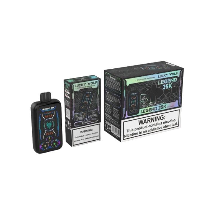 elfbar nachfüll pod läuft aus Lucky Wolf Legend 25K Disposable Vape
