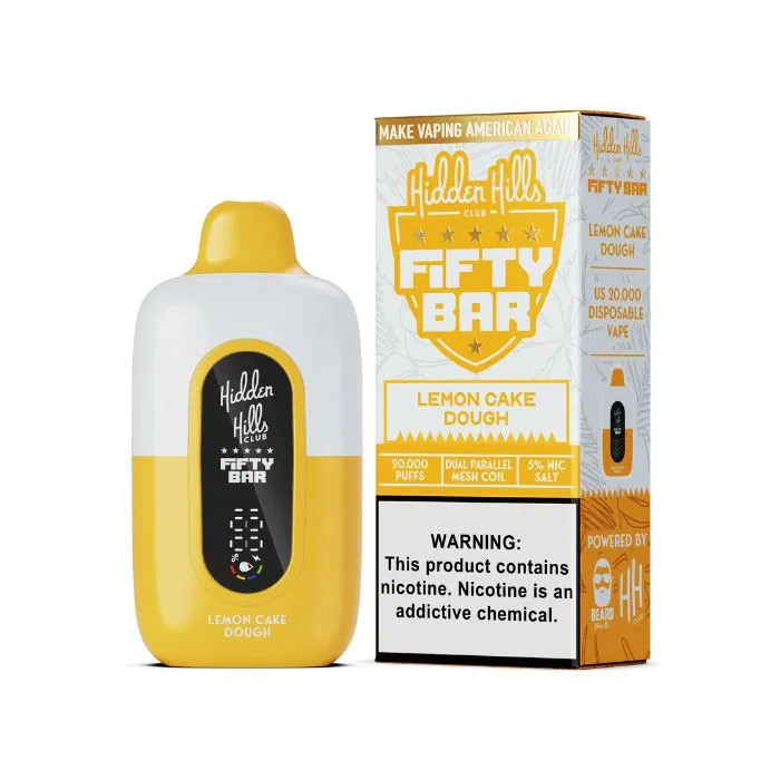 Hidden Hills x Fifty Bar 20K Disposable | VapeRanger Wholesale