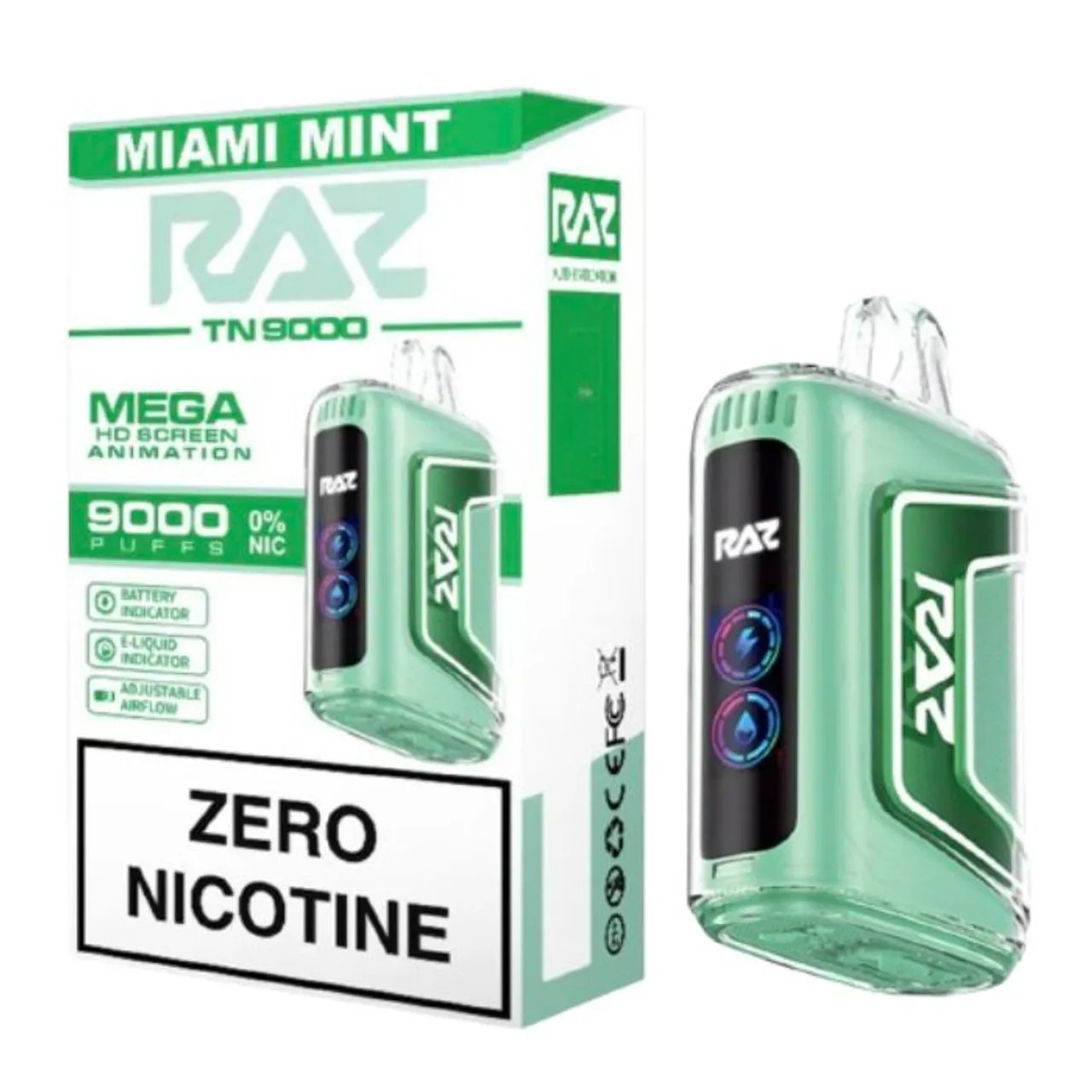 how much is elf bar vape RAZ TN 9000 Disposable Vape | 9000 Puffs main image 1