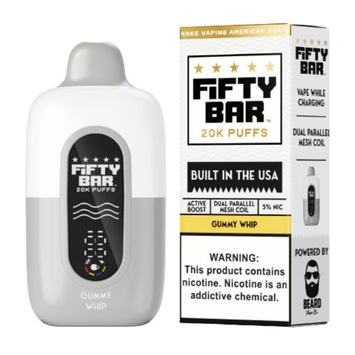 elf bar vape uk Fifty Bar x Hidden Hills 20k Disposable Vape