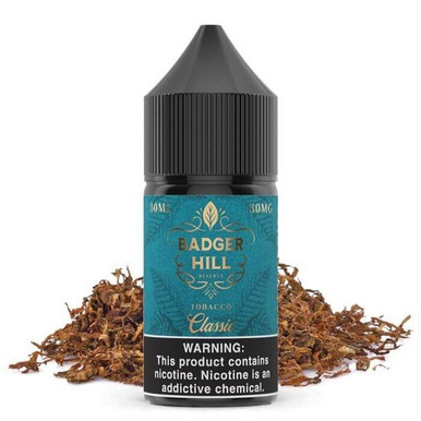 badger tobacco Badger Hill Reserve Nicotine Salts