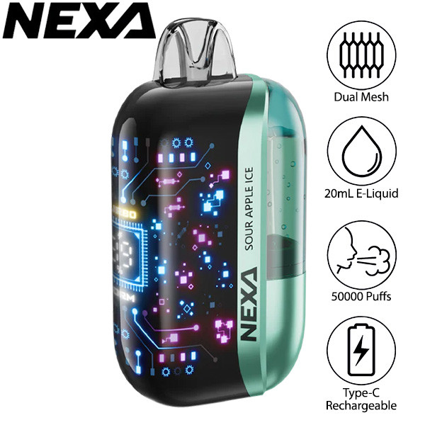 elf bar vape uk Mint Mancer NEXA ULTRA 50K INVISACLOUD main image 1