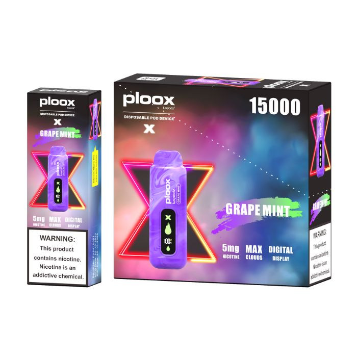 Ploox Hookah Vape by Luxpodz 15000 | VapeRanger Wholesale